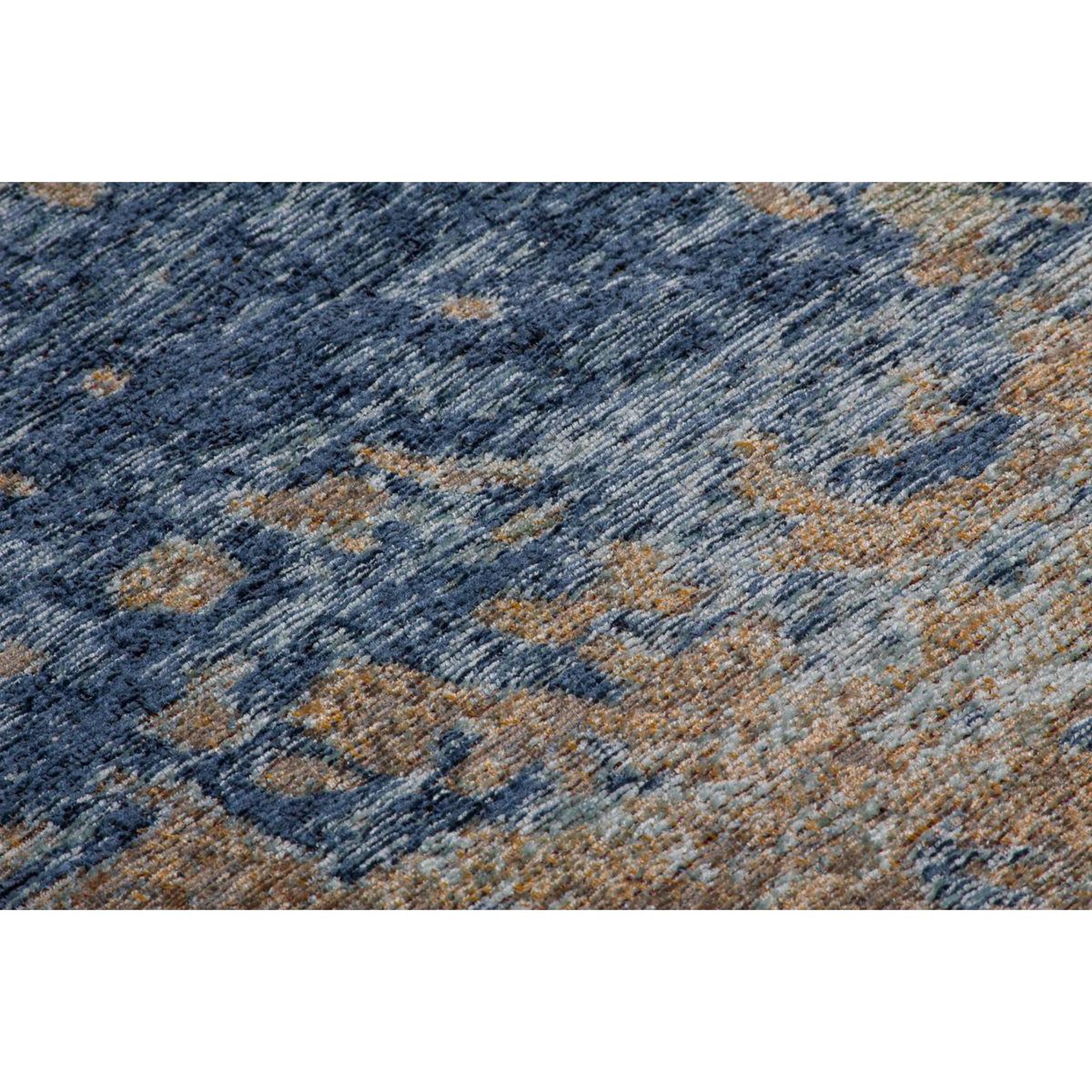 Voir la diapositive 3 : Paris Prix Tapis vintage à poils courts  blaze  bleu