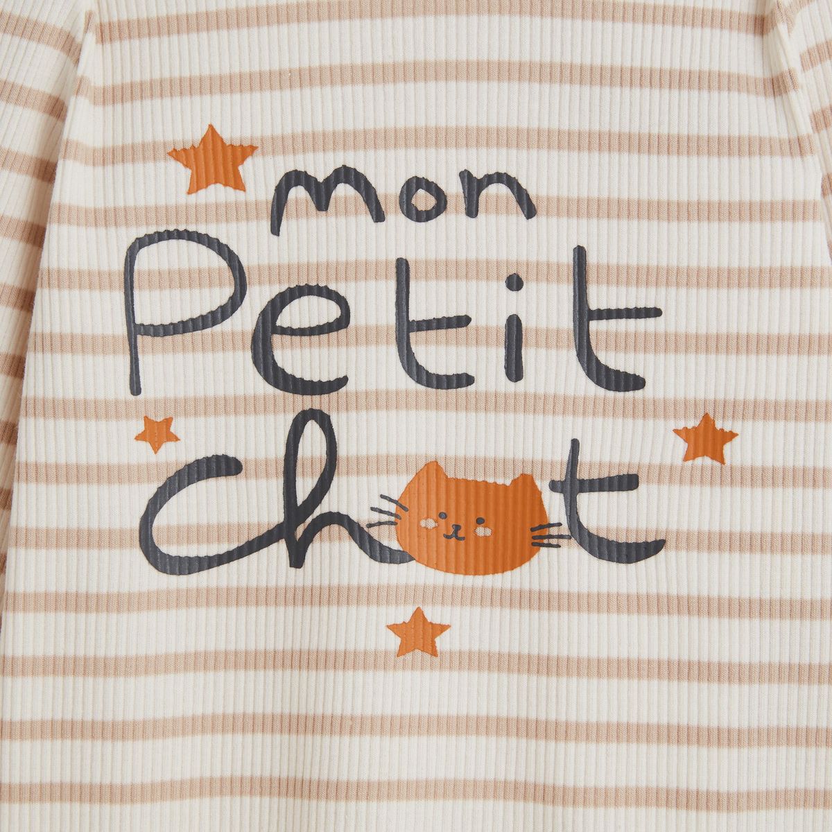 INEXTENSO Body manches longues évolutif écru bébé mixte