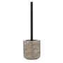 Voir la diapositive 2 : Wenko Brosse WC design naturel en relief Fedio - Beige