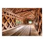 Voir la diapositive 2 : Paris Prix Papier Peint  Wooden Bridge