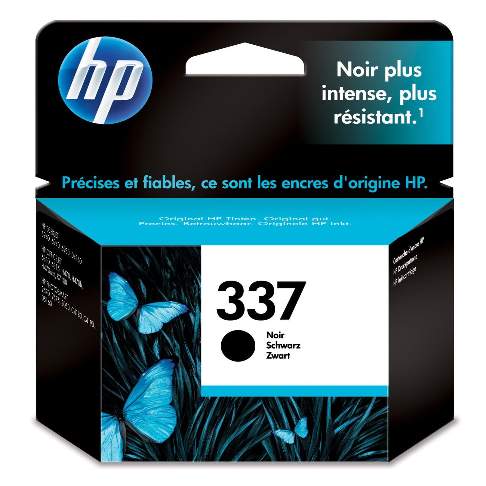 HP Hp 337 cartouche d'encre noir authentique