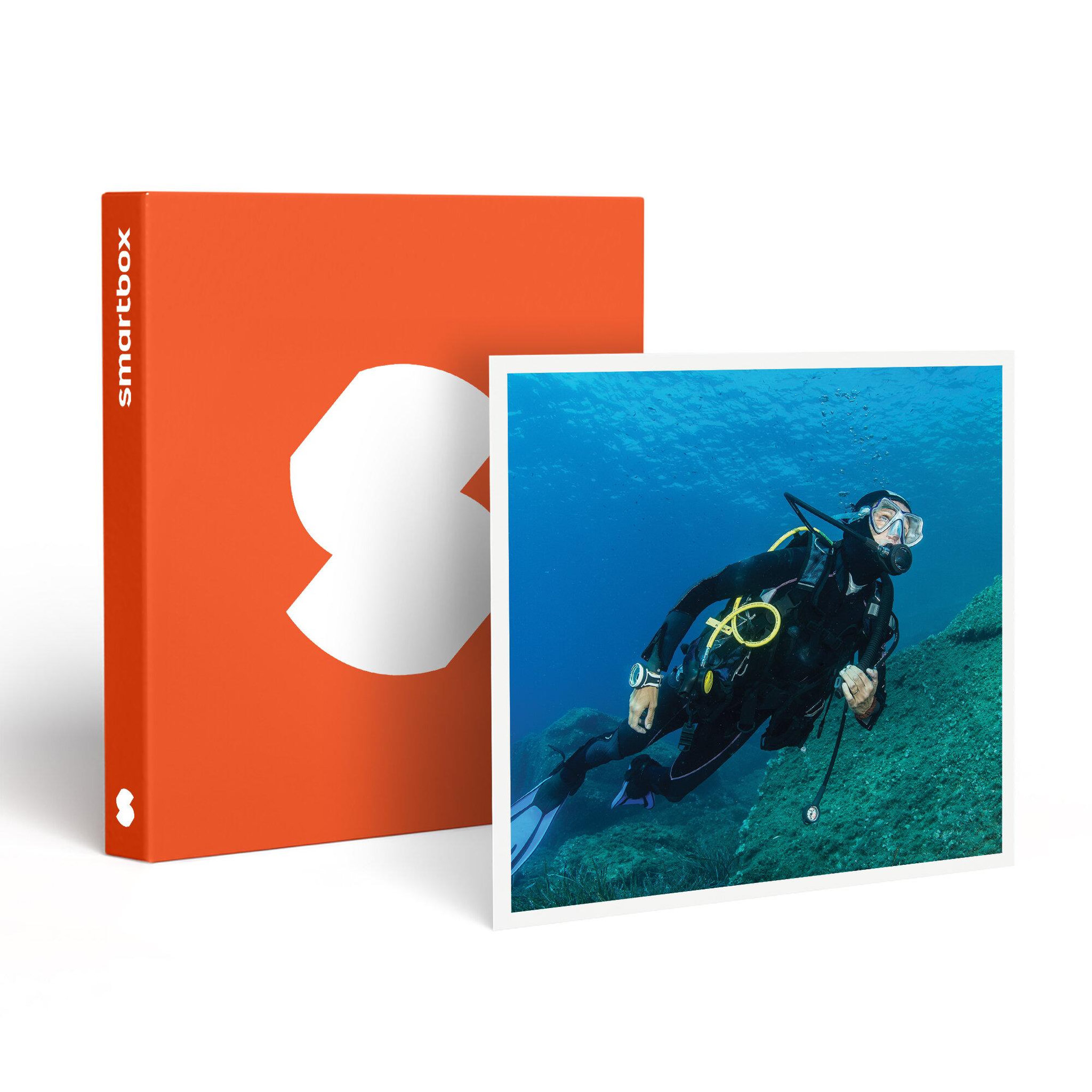 Smartbox Baptême de plongée sous-marine en solo - coffret cadeau sport & aventure