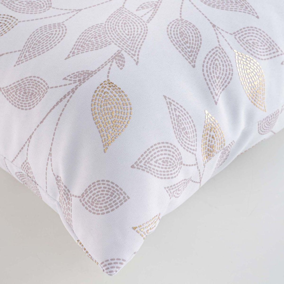 Paris Prix Coussin Déco Imprimé  Duchesse  45x45cm Blanc