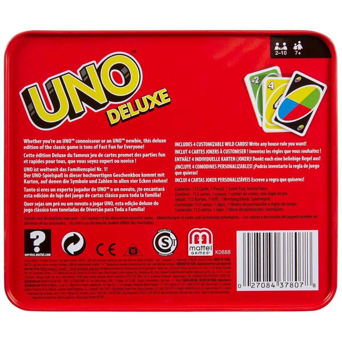 MATTEL Uno Deluxe