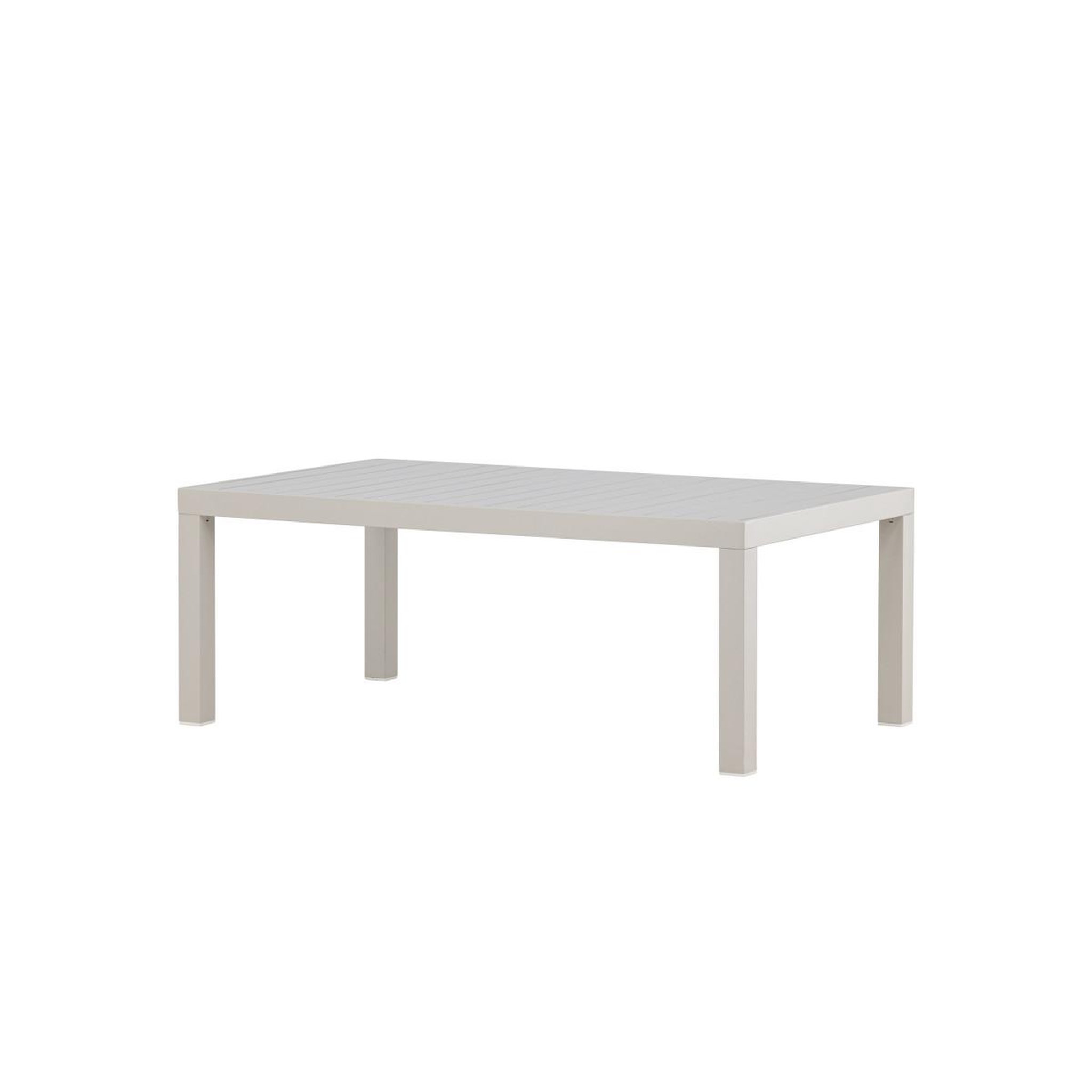 Voir la diapositive 5 : Paris Prix Table Basse de Jardin  Copacabana  120cm Beige