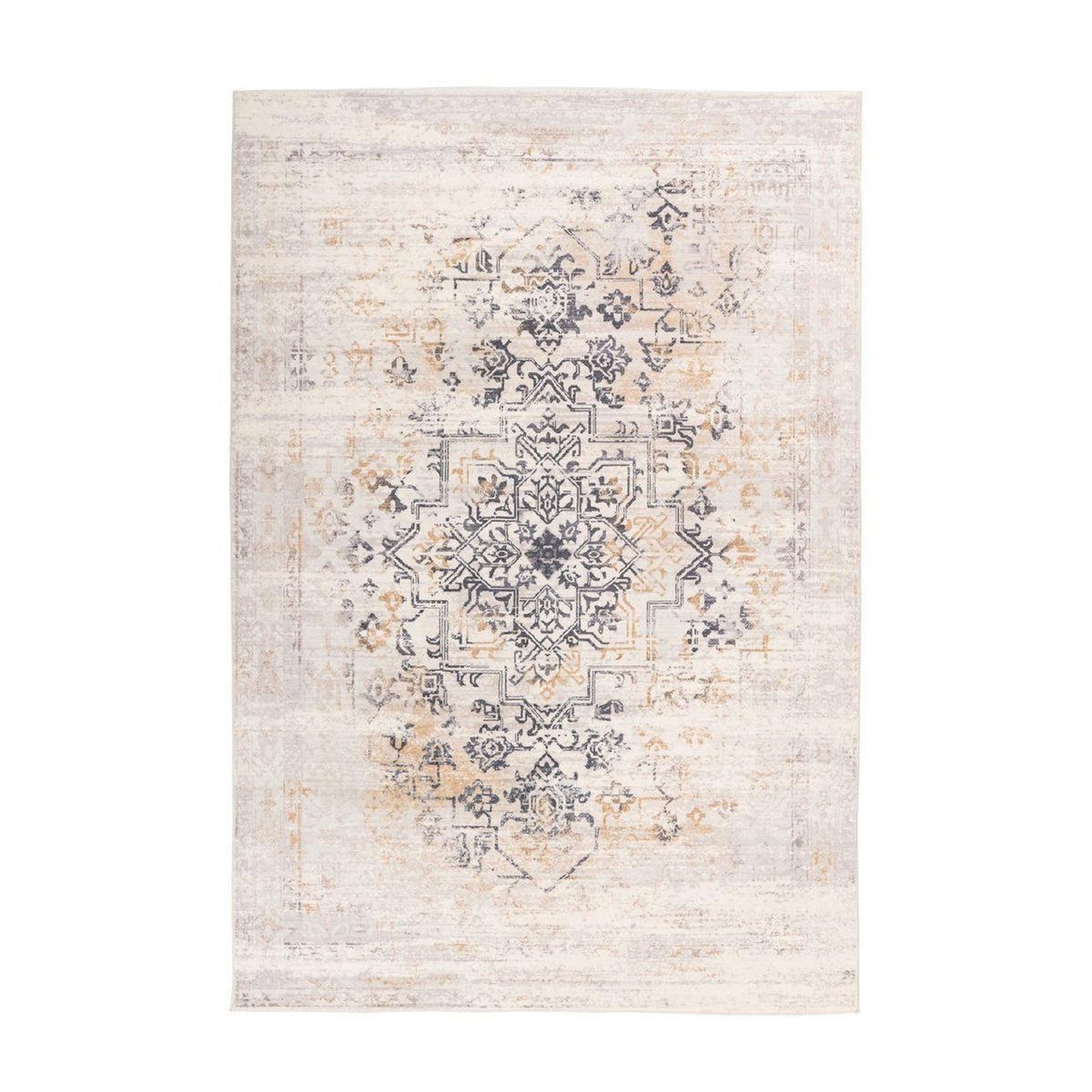 Paris Prix Tapis Vintage Tissé à la Main  Piedmont  Crème