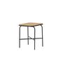 Voir la diapositive 3 : Paris Prix Table de Jardin en Bois  Holmbeck  88cm Naturel