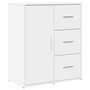 Voir la diapositive 2 : VIDAXL Buffet blanc 60x31x70 cm bois d'ingenierie
