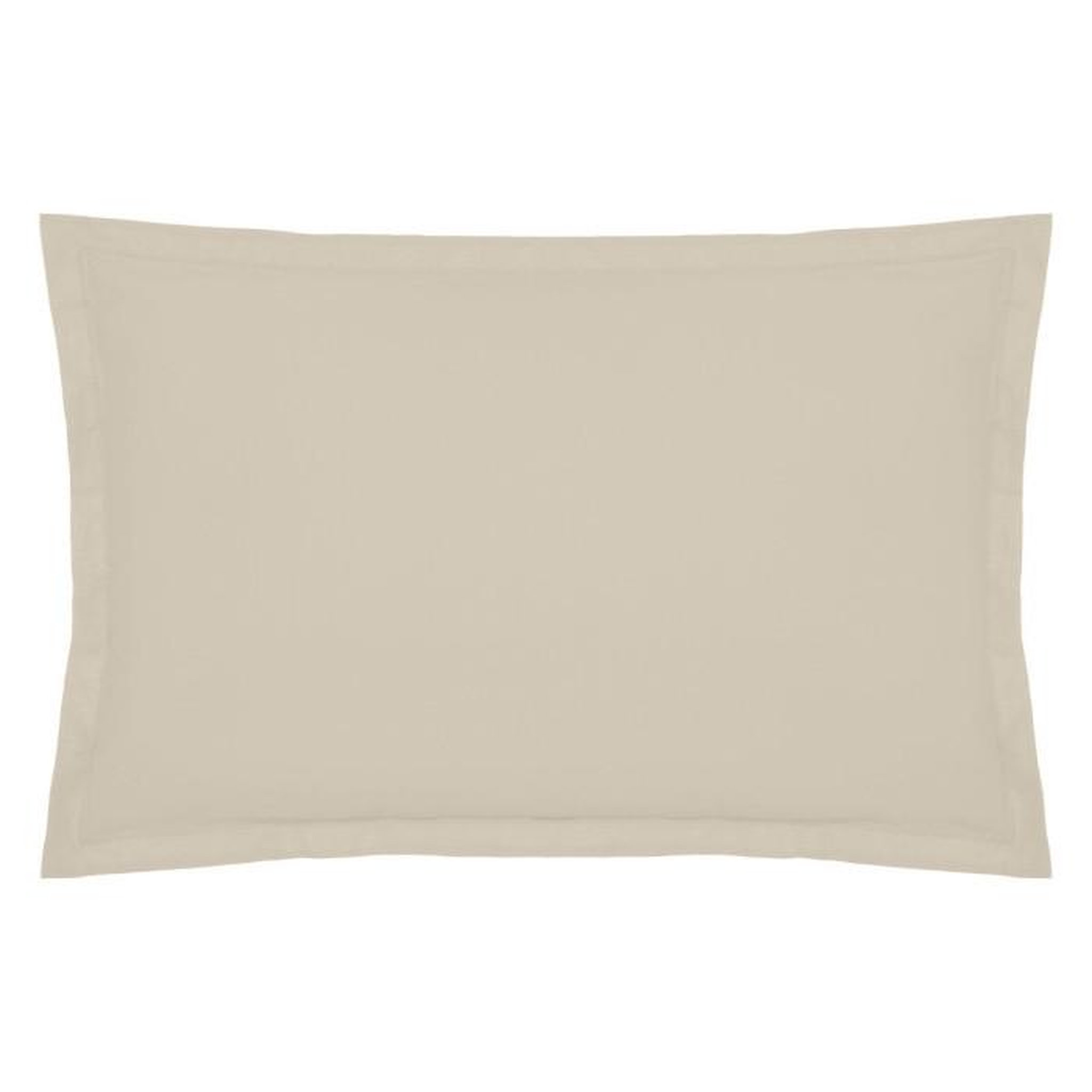 ATMOSPHERA Taie d'Oreiller  Percale  50x70cm Beige Lin