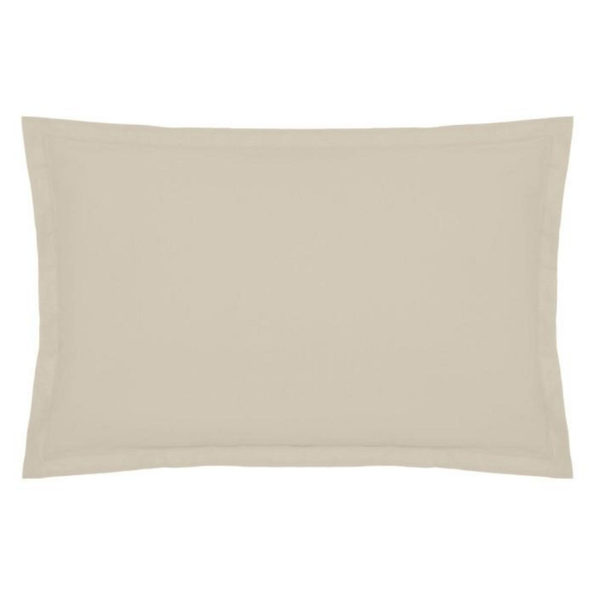 ATMOSPHERA Taie d'Oreiller  Percale  50x70cm Beige Lin