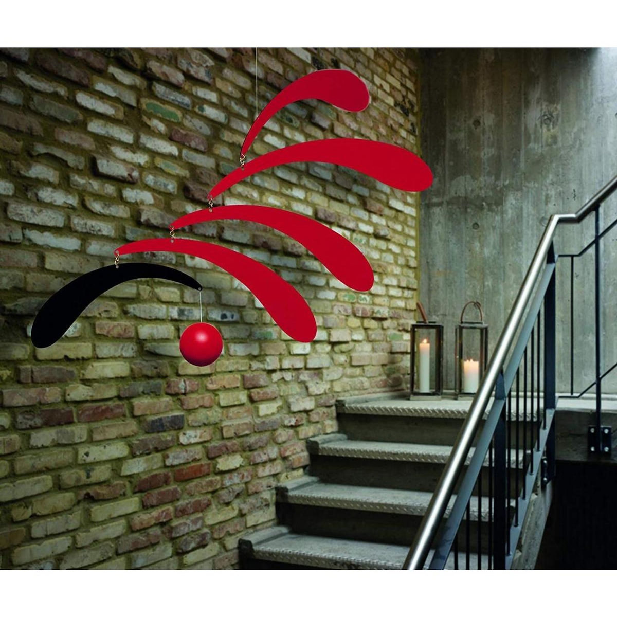 Flensted Flowing Rhythm Red 90x170cm