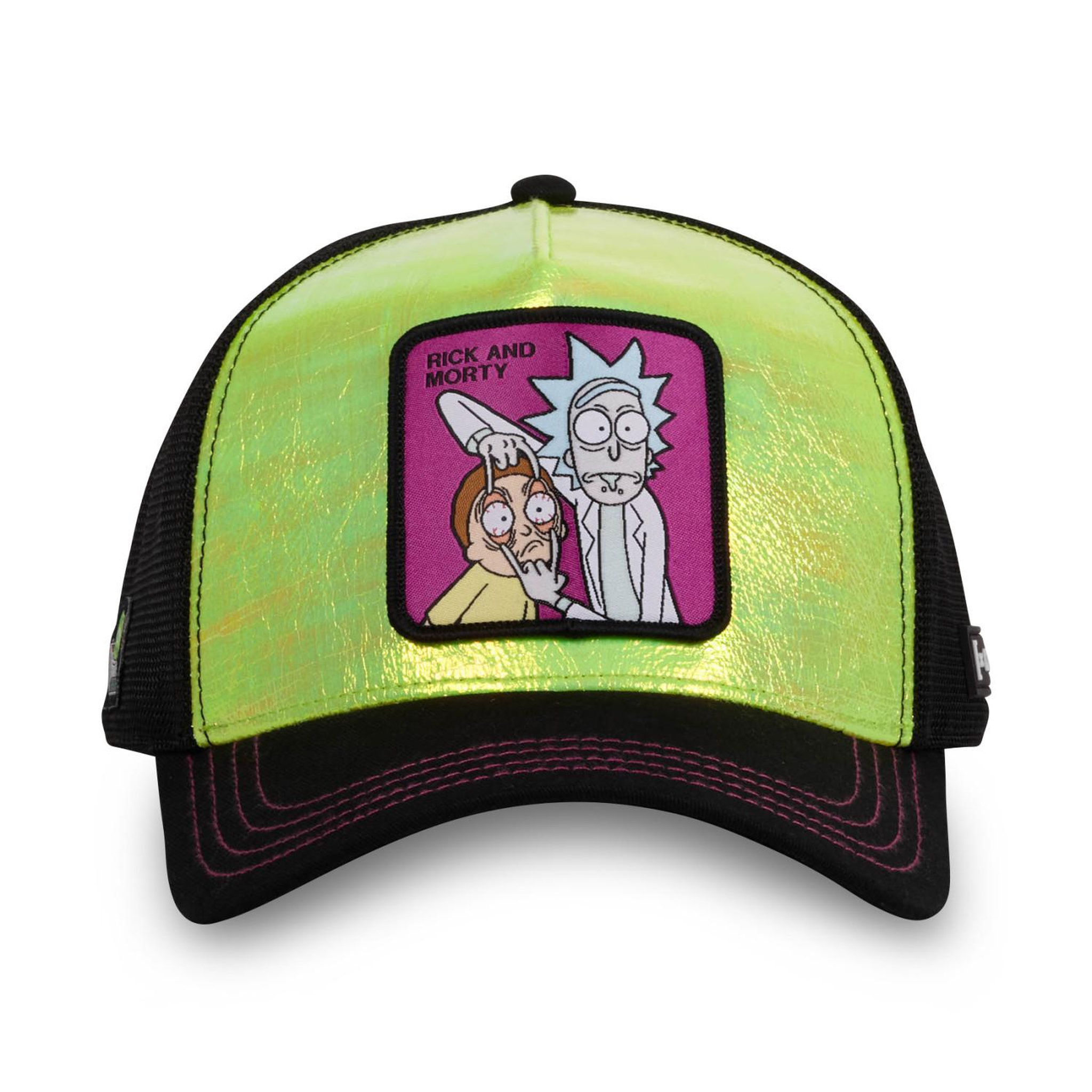 Voir la diapositive 2 : CAPSLAB Casquette homme trucker Rick and Morty Capslab