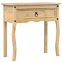 Voir la diapositive 2 : VIDAXL Table console  73x35x73 cm bois de pin massif