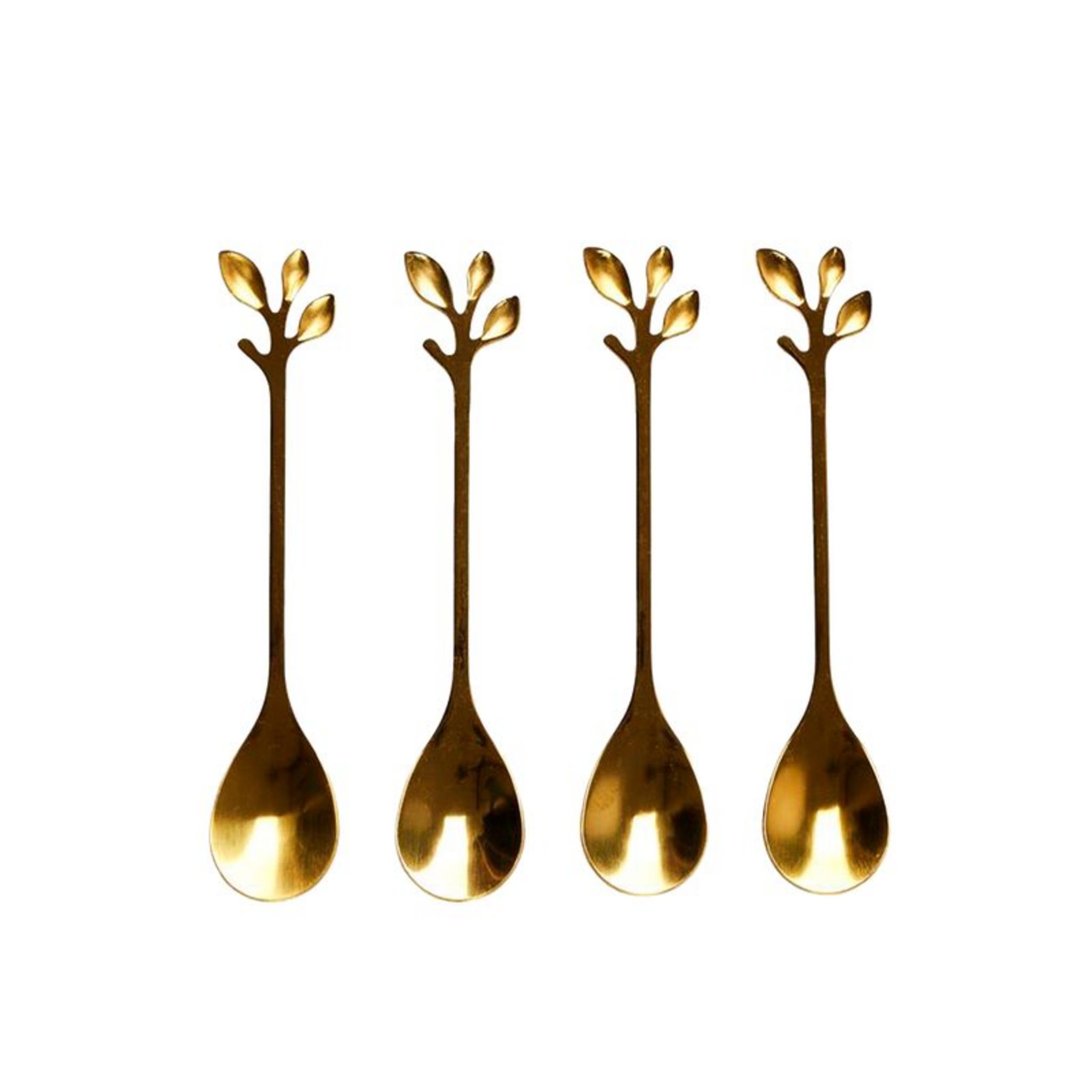 4 Cuillères En Nacre Edzard 11cm - Pour Caviar, Œufs Et Desserts - Neutres En Goût - Cadeau Élégant