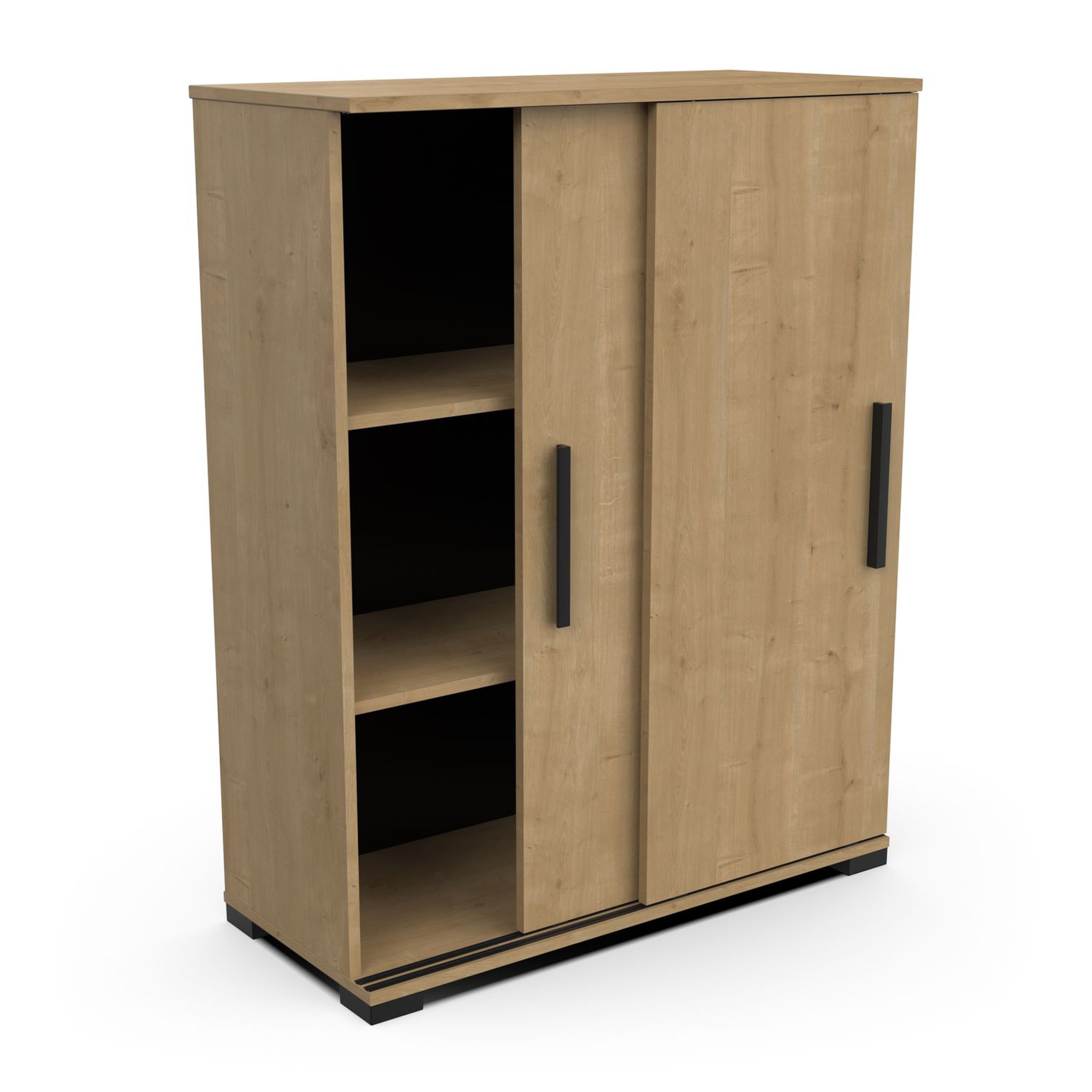 Voir la diapositive 5 : Buffet 2 portes coulissantes L79 cm LIZZIE