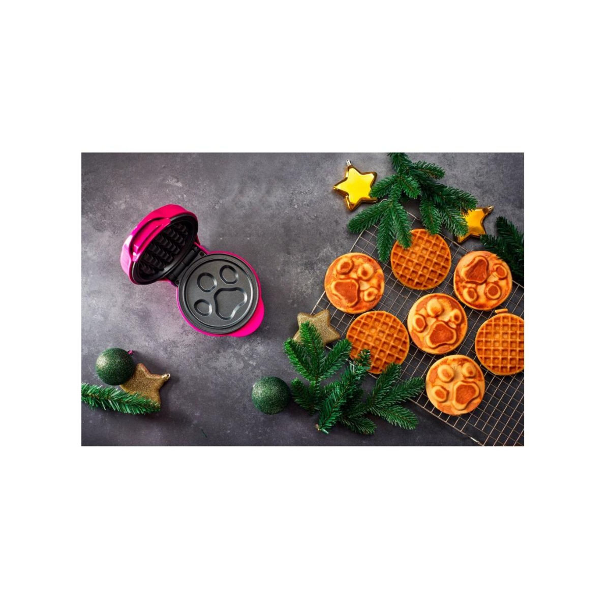 Bestron Gaufrière 550w rose - APP500P