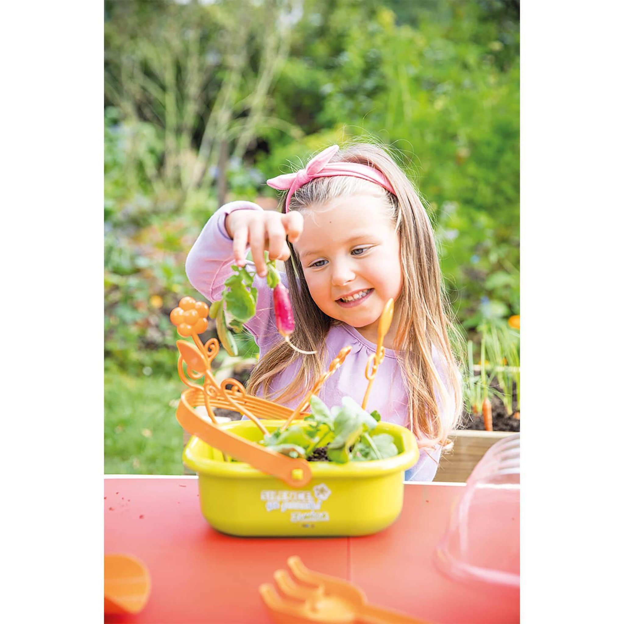 Voir la diapositive 4 : SMOBY Mini Serre Smoby verte pour jardinage enfant