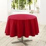 Voir la diapositive 1 : Paris Prix Nappe Ronde Antitache  Essentiel  180cm Rouge