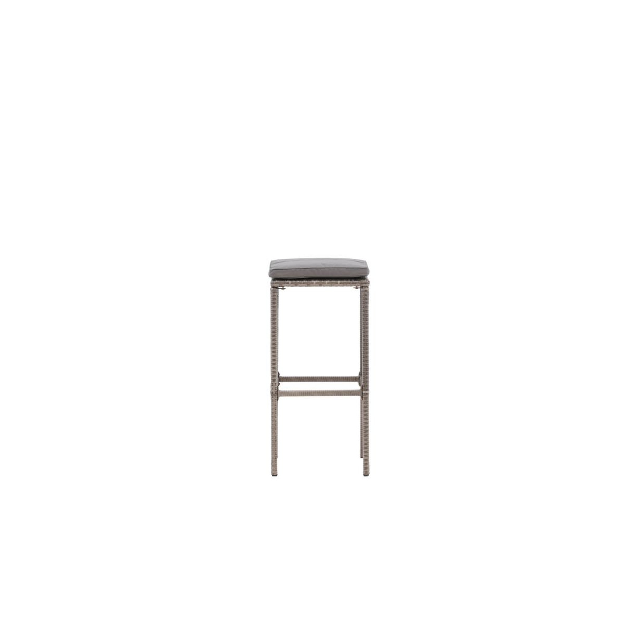 Voir la diapositive 3 : Paris Prix Tabouret de bar de jardin  alo  76cm gris