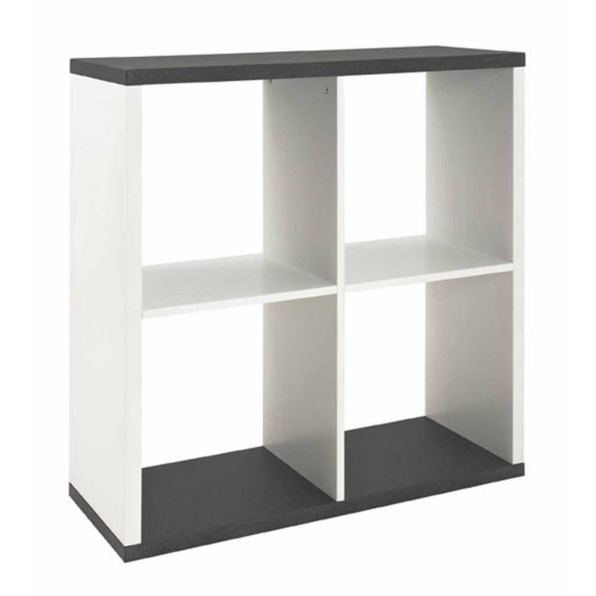 Paris Prix Étagère Design 4 Cases  Granit  86cm Blanc
