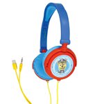 Lexibook Casque stéréo filaire pliable Pat' Patrouille pour enfants avec limitation de volume d'écoute