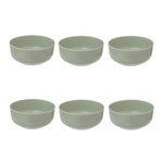 SECRET DE GOURMET Lot de 6 Coupelles  Marie  15cm Vert Clair