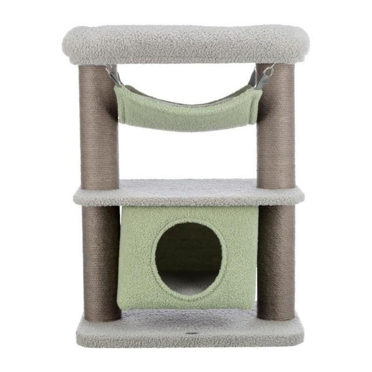 Trixie Arbre a chat TRIXIE Lunito Junior - 71 cm - Gris et menthe