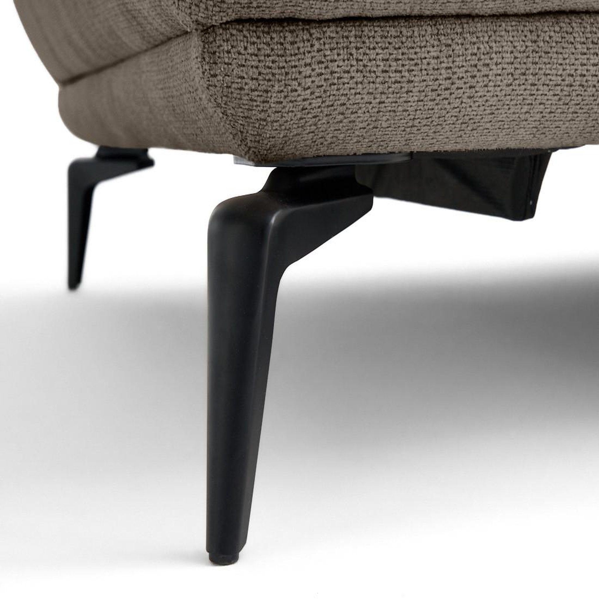 Voir la diapositive 6 : LISA DESIGN Arica - canapé droit 2 places en tissu texturé
