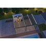 Voir la diapositive 8 : Pergola Bioclimatique autoportée 4x6 m - Aluminium - Anthracite - VS OmBREA®