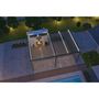 Voir la diapositive 8 : Pergola Bioclimatique autoportée 4x6 m - Aluminium - Anthracite - VS OmBREA®