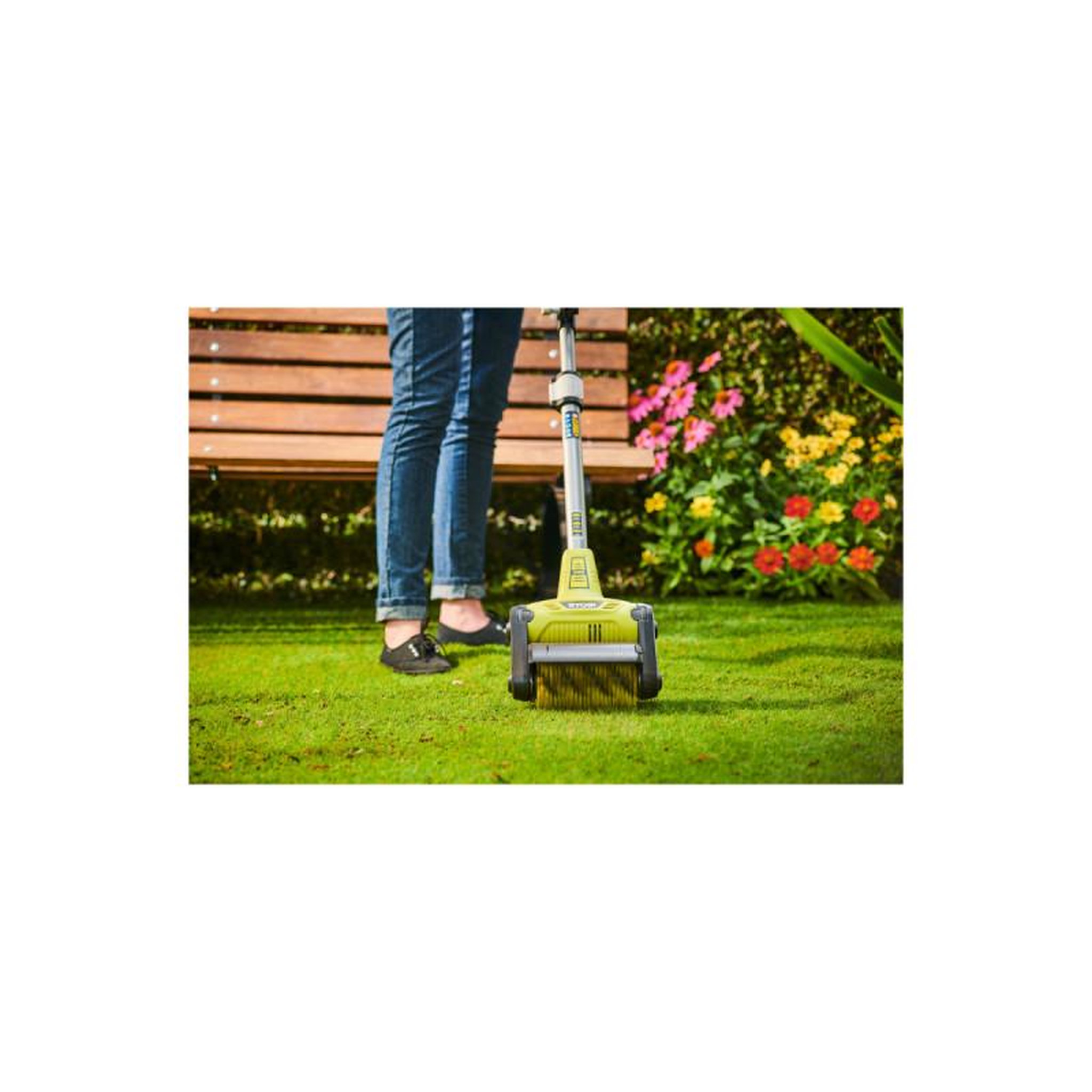 Voir la diapositive 5 : Ryobi Pack RYOBI Nettoyeur de sol RY18PCB-0 - 18V One+ - Avec brosse universelle - 1 Batterie 2.0Ah - 1 C