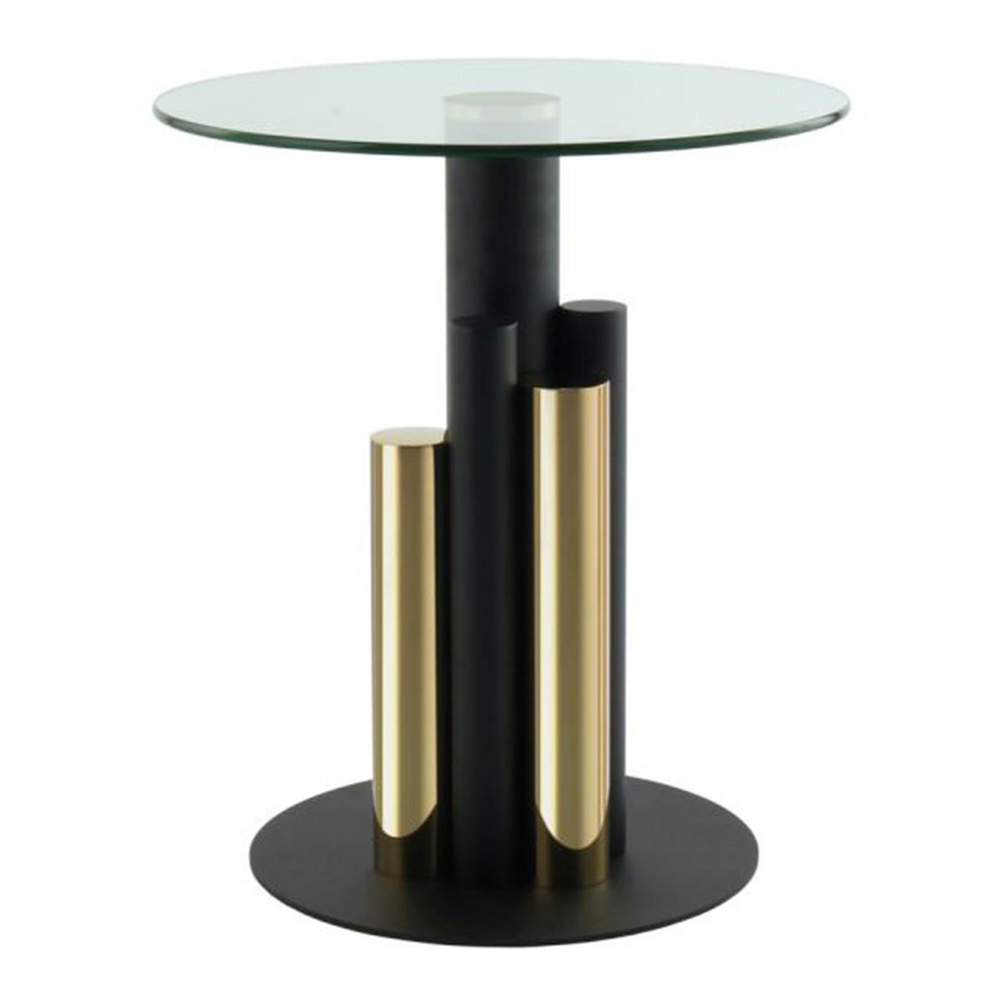 Paris Prix Table d'appoint design  paula  50cm or