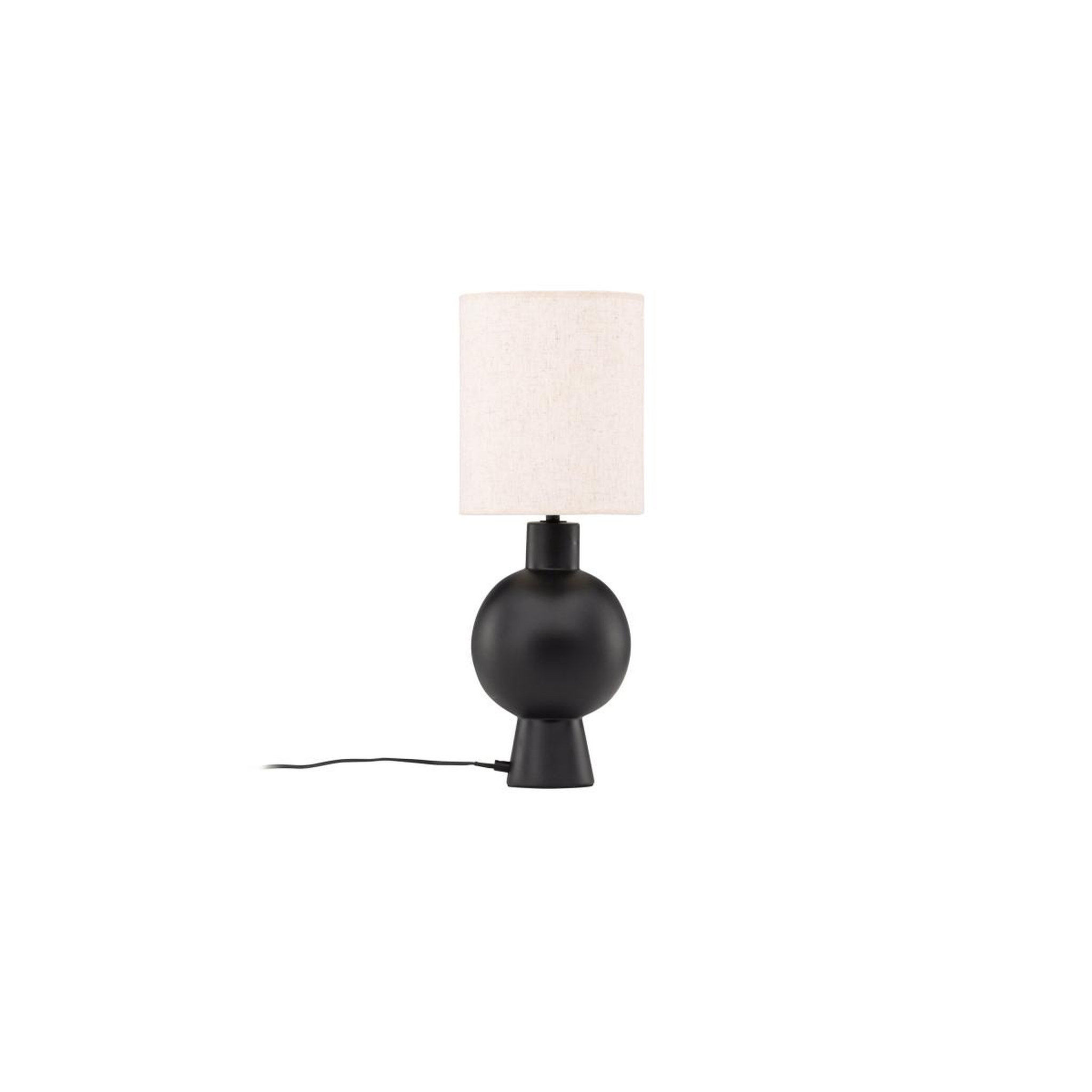Voir la diapositive 2 : Paris Prix Lampe à poser déco  mysterna  55cm noir