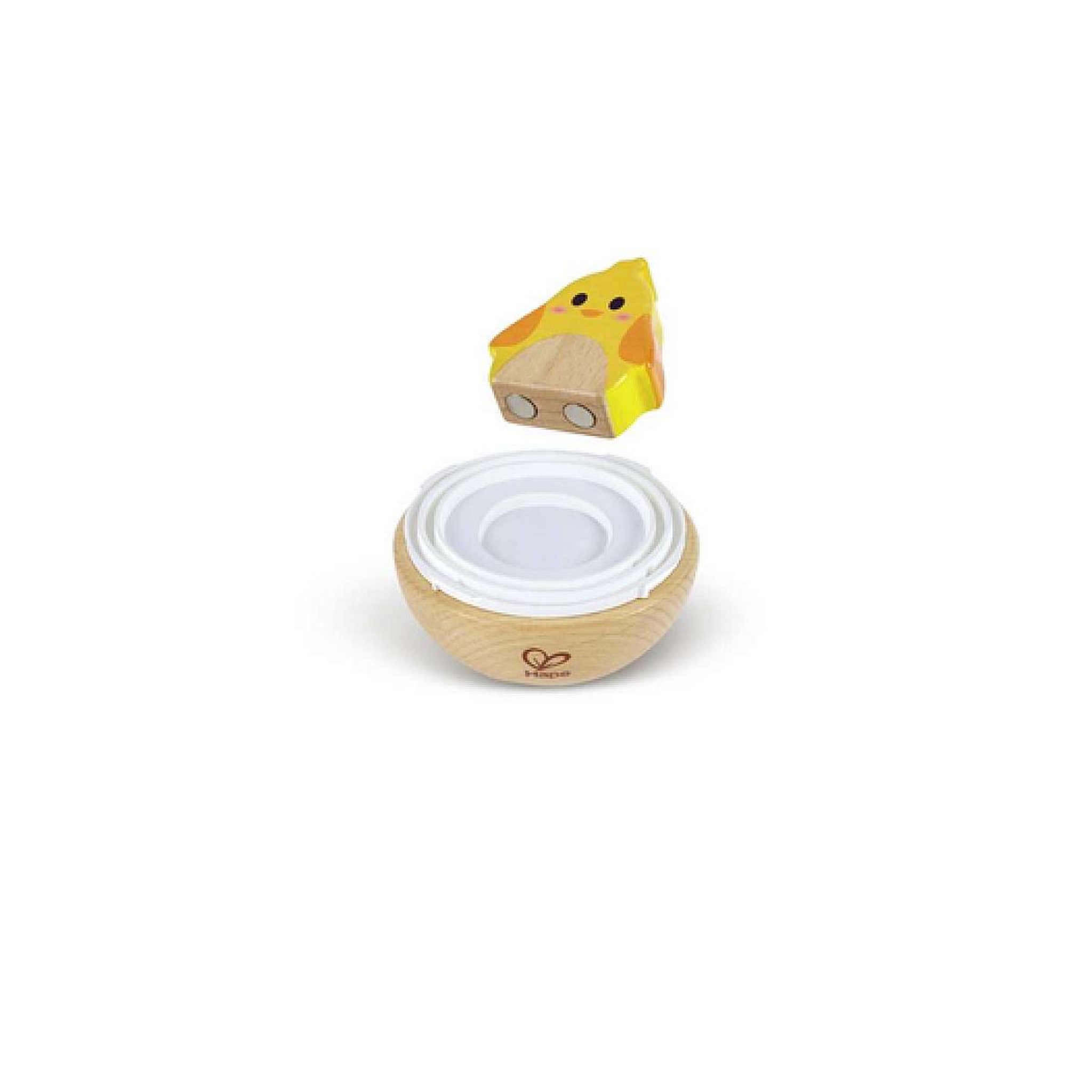 Voir la diapositive 5 : Hape Oeuf surprise a empiler en bois