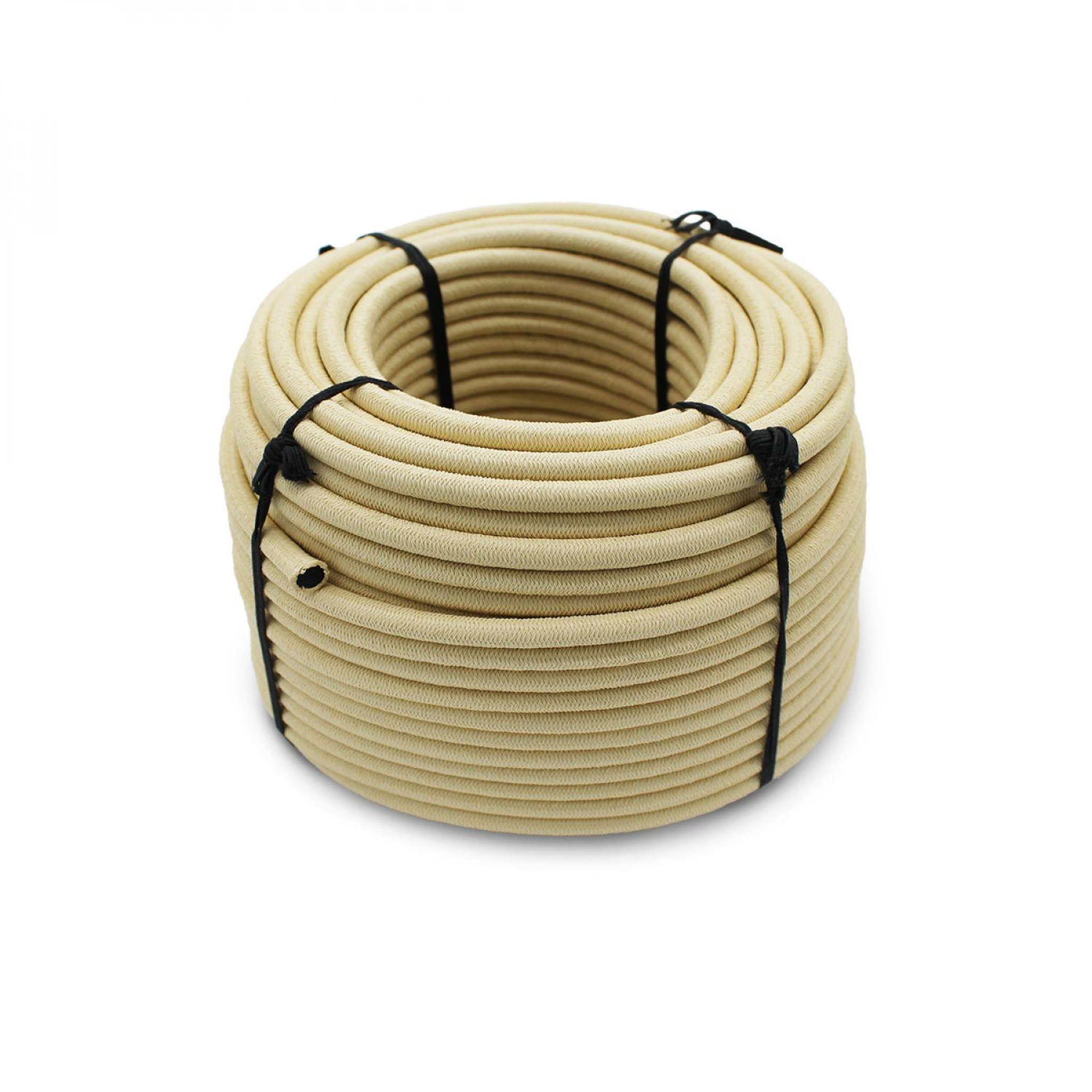 Voir la diapositive 1 : LINXOR Bobine, rouleau de tendeur élastique - 50 mètres x 8 mm - Beige