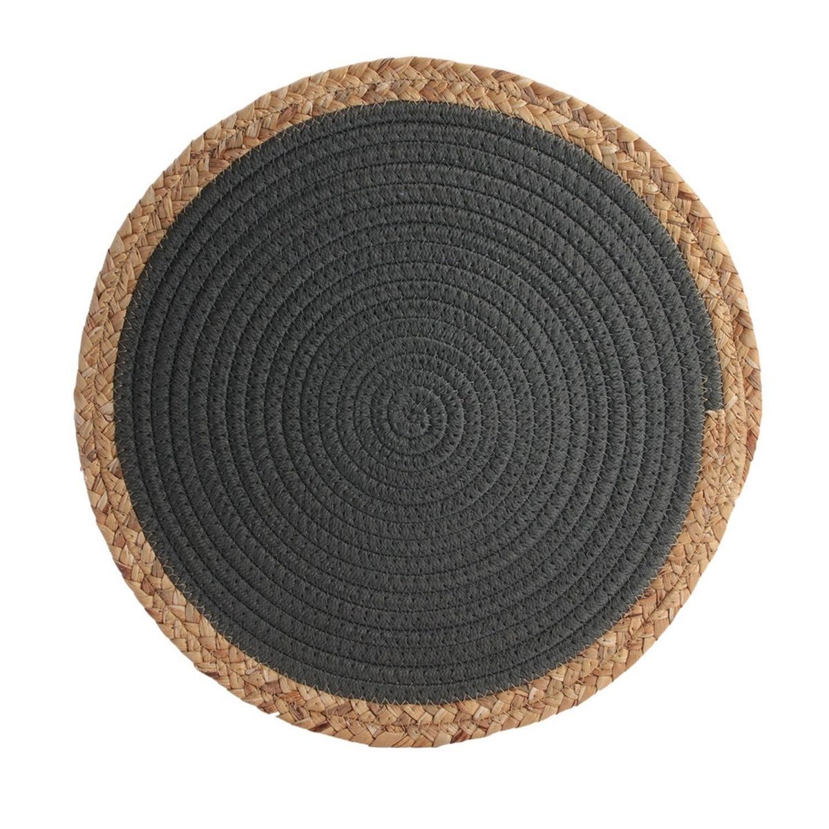 The Home Deco Factory Set de table bord de mer Seagrass - Diam. 38 cm