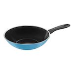 BALLARINI Wok Ballarini modèle 8003150521427 bleu clair antiadhésif 28 cm