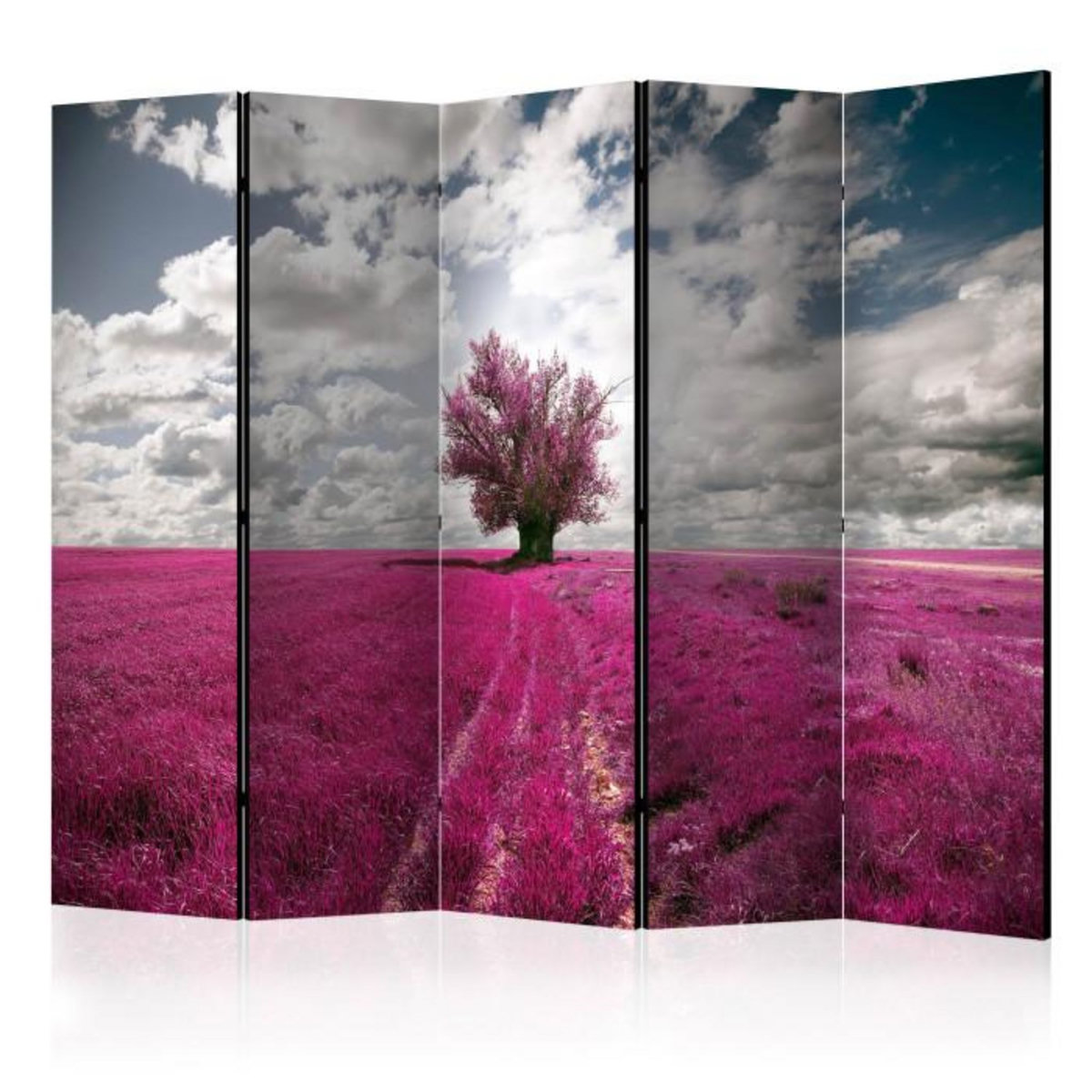 Paris Prix Paravent 5 Volets  Magenta Meadow  172x225cm