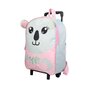 Voir la diapositive 2 : Bagtrotter BAGTROTTER Sac à dos à roulettes 31 cm maternelle Kids Gris Koala
