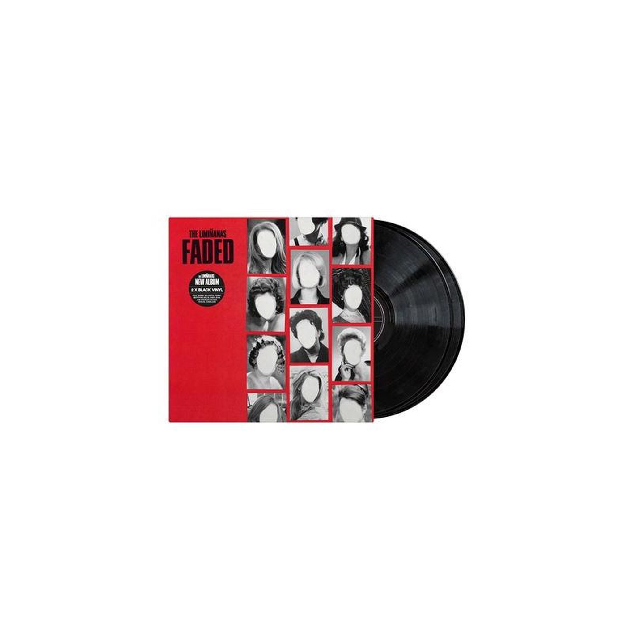 Double vinyle 2 lp gatefold noir the limiñanas « faded » avec pochettes anti-poussière noires