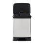 Voir la diapositive 5 : CURVER Curver Poubelle duo a pédale Deco 28 L Argenté 240638