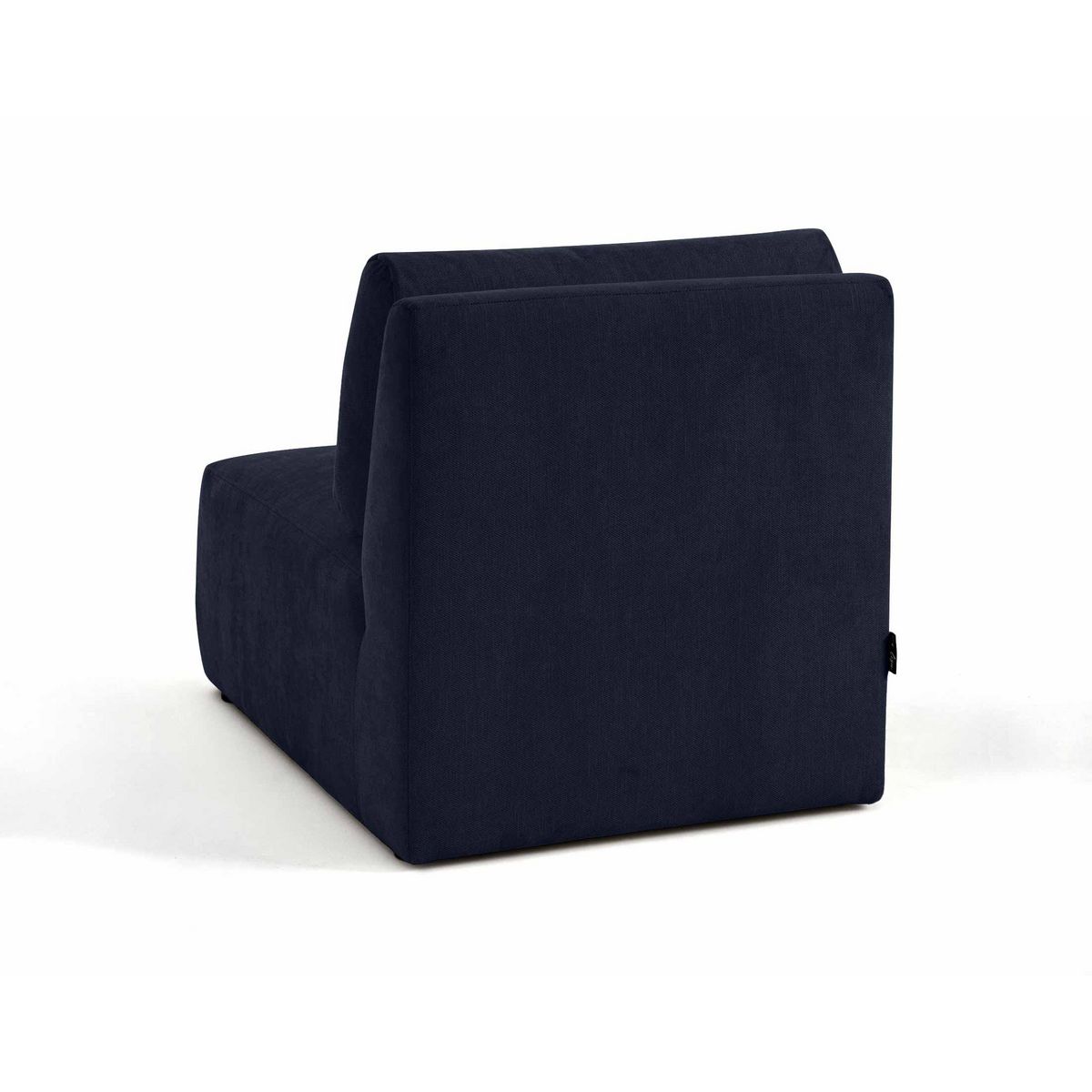 LISA DESIGN Santorini - module d'assise sans accoudoirs - en tissu texturé