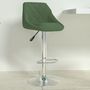 Voir la diapositive 1 : VIDAXL Tabouret de bar Vert fonce Velours