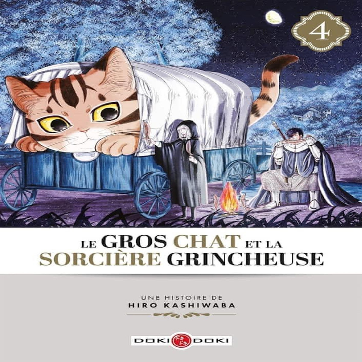 LE GROS CHAT ET LA SORCIERE GRINCHEUSE TOME 4 , Kashiwaba Hiro