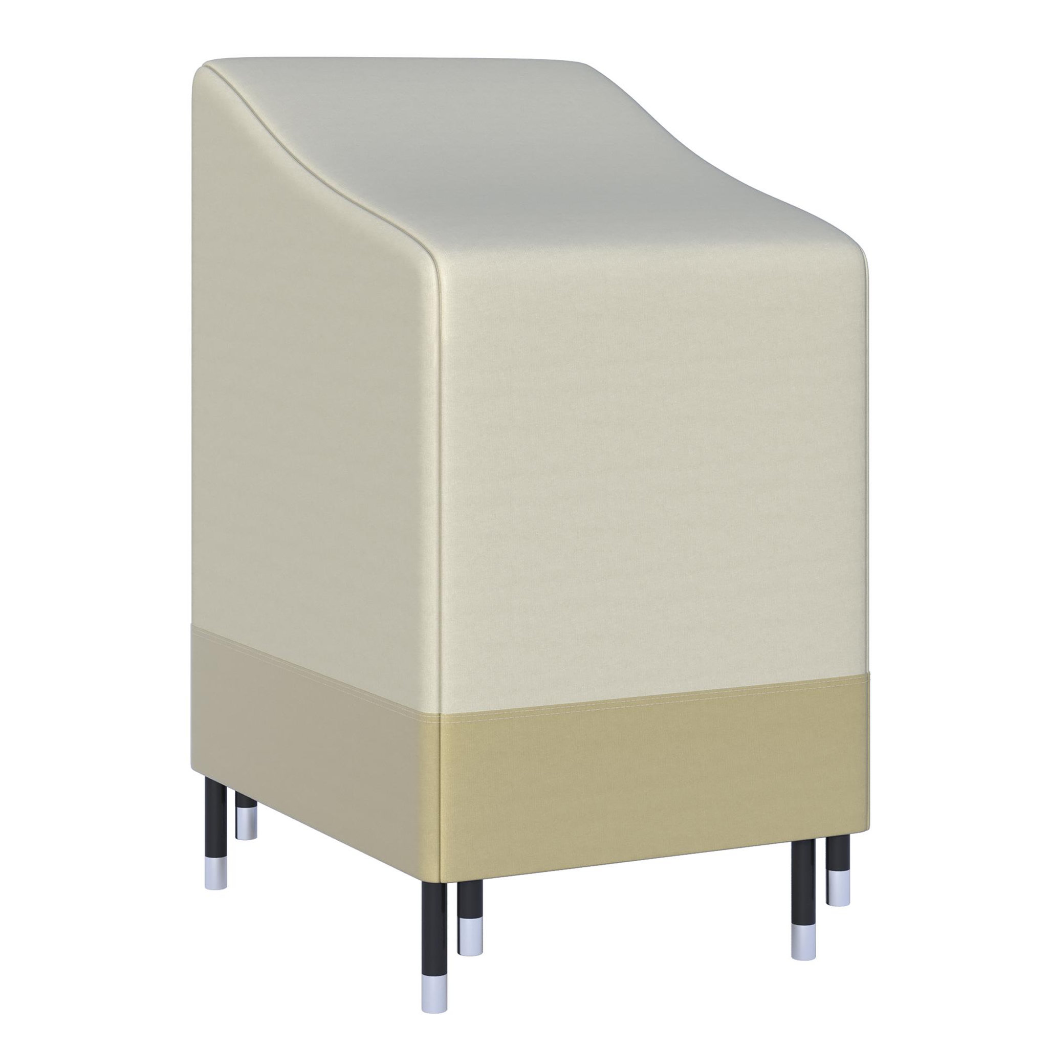OUTSUNNY Housse de protection chaises de jardin empilables bâche étanche 70l x 90l x 115h cm oxford haute densité 600d beige café