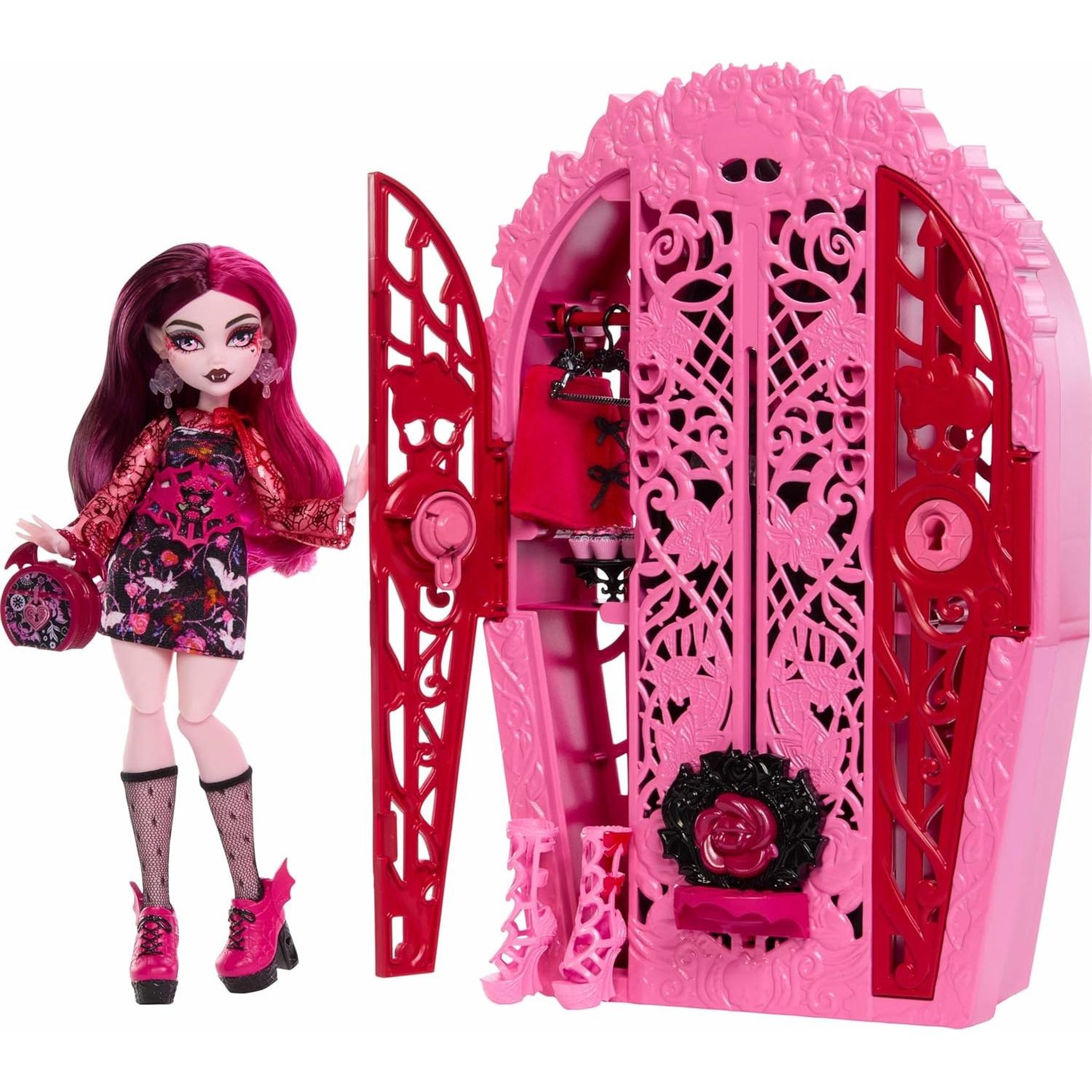 Voir la diapositive 2 : MATTEL Poupée Mattel Coffret Monstrueux Secrets