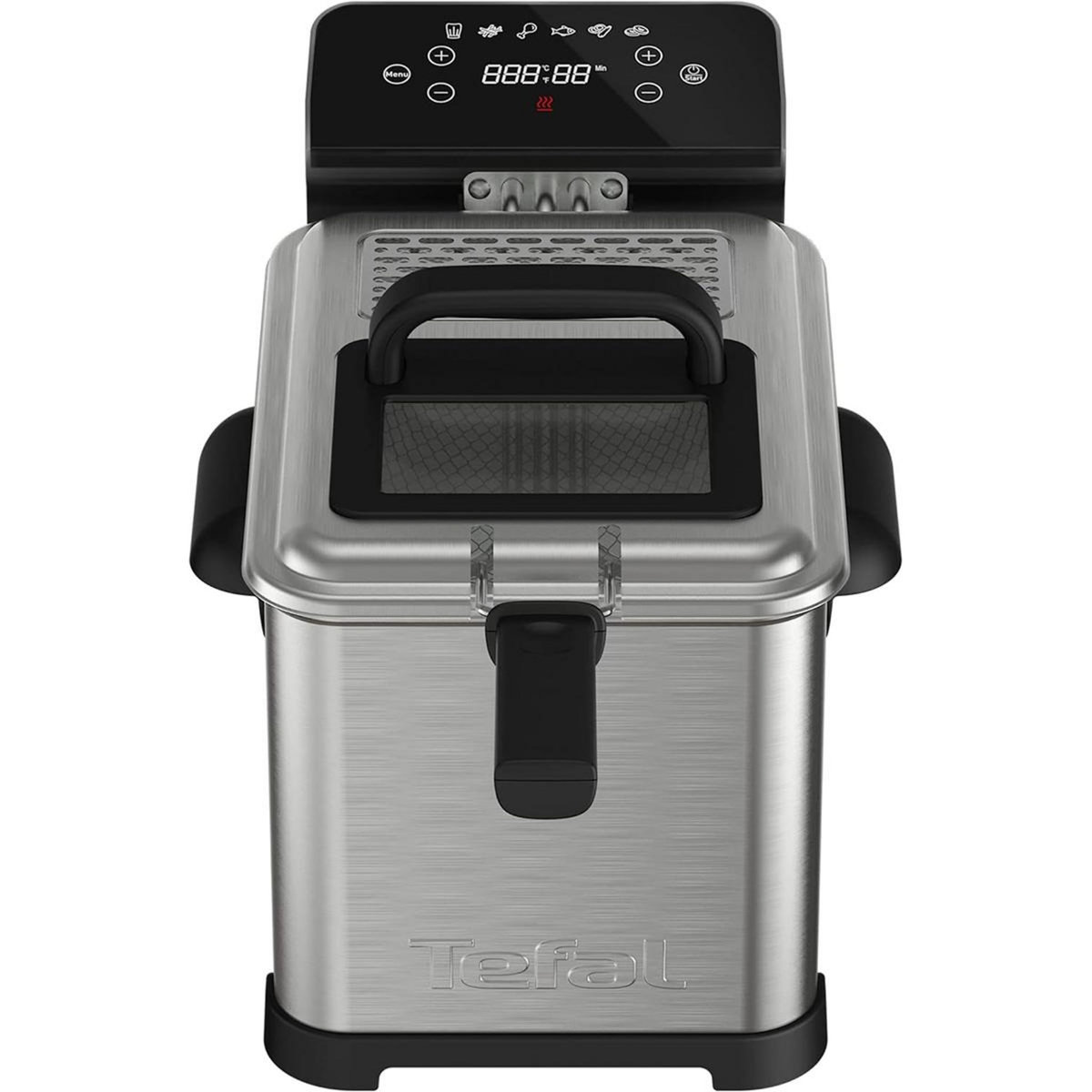 TEFAL Friteuse 4l 2400w inox/noir - fr507d10
