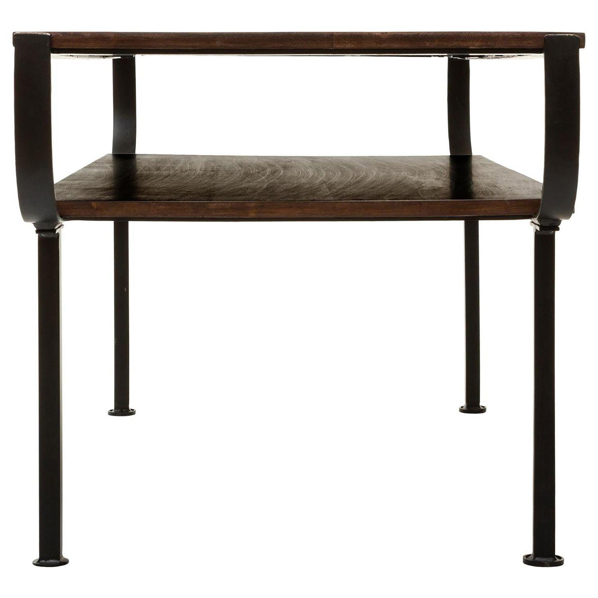 Voir la diapositive 2 : ATMOSPHERA Table basse courbé en manguier - h. 50 cm
