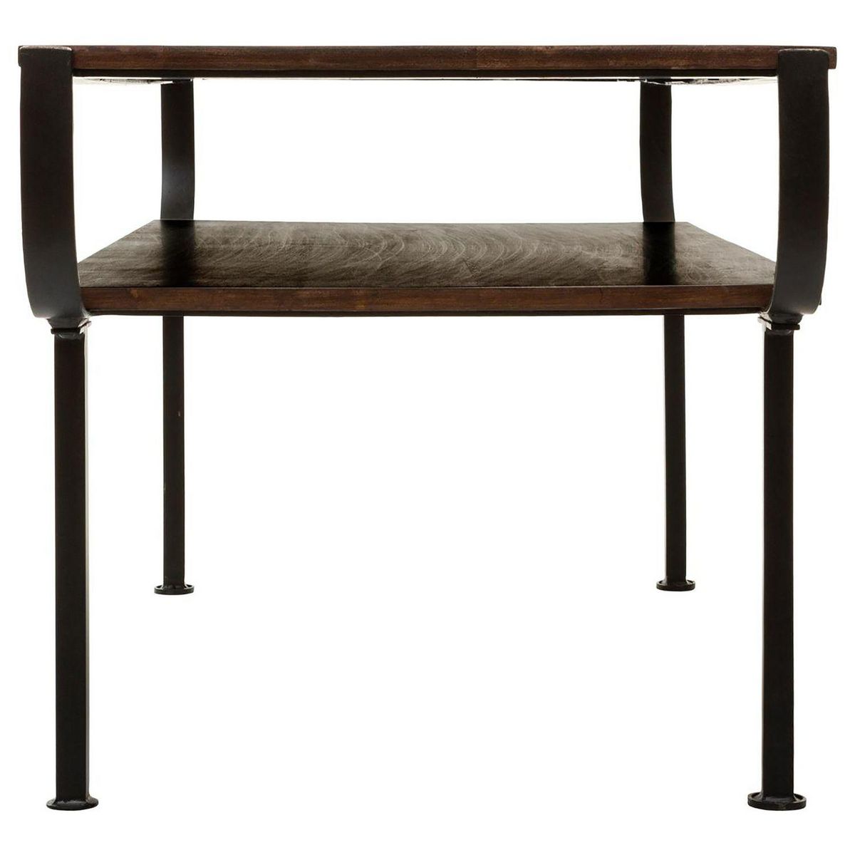 ATMOSPHERA Table basse courbé en manguier - H. 50 cm