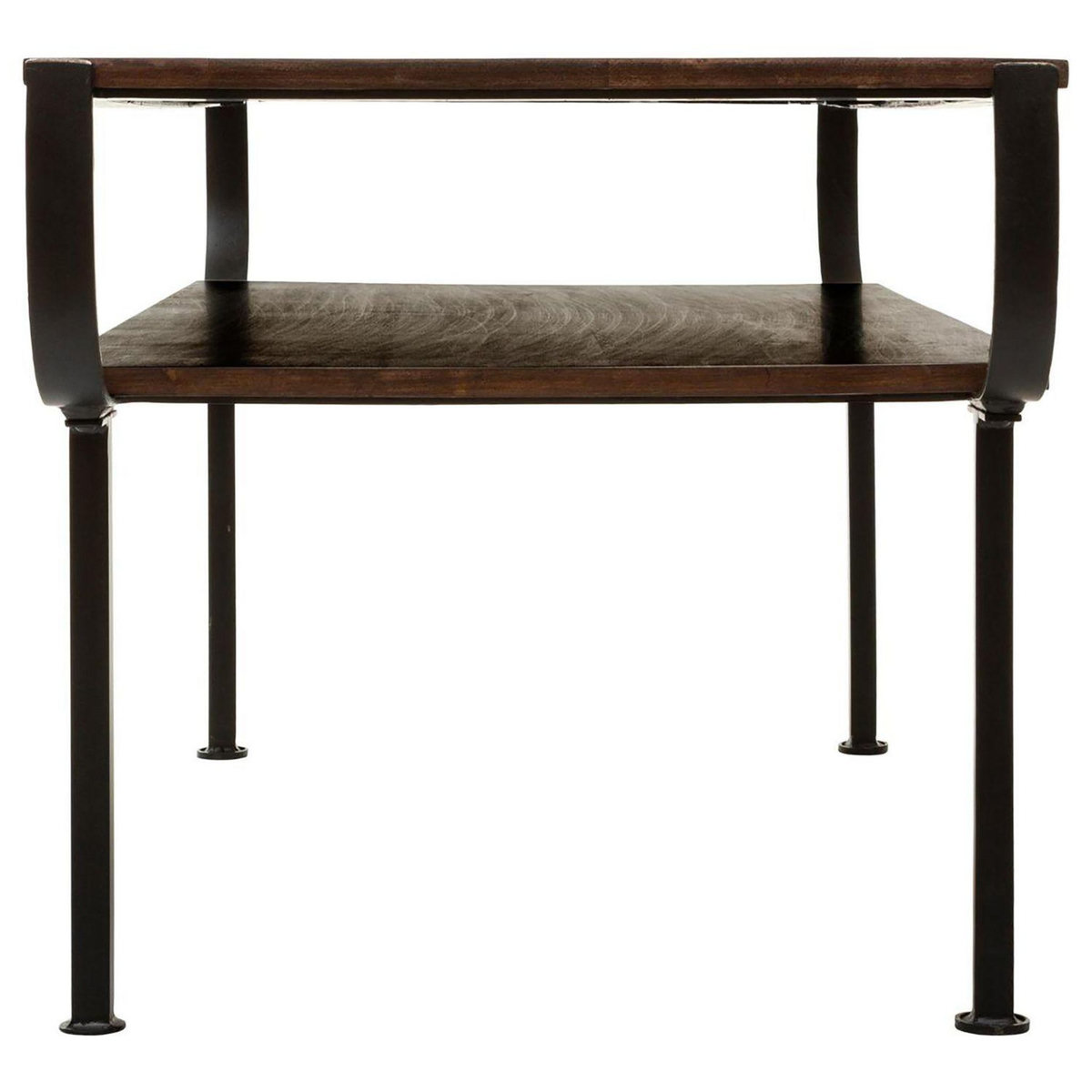 ATMOSPHERA Table basse courbé en manguier - H. 50 cm